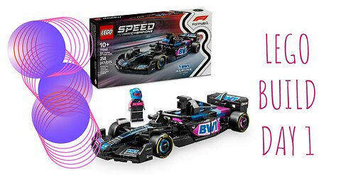 Building a LEGO BWT Alpine F1 Team A524 Day 1 || Build Your Own Car with LEGO