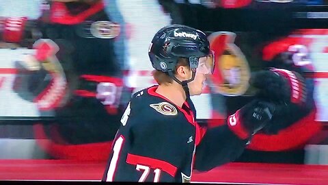 Senators C #71 Ridly Greig 🥅(7)🏒Wrist-Shot Goal