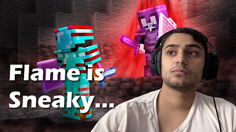 Reacting to FlameFrags: I Secretly Got Trained by my Minecraft Killer