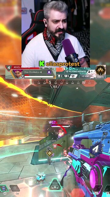 jugando la ulti, reviviendo al team y sacando la pelea 🤭🤩🚑 #apex #apexlegends #eliasprotest