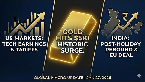 Gold Hits $5,000! 🚨 India-EU Trade Deal & Market Crash Warning? (27 Jan) | EPK Capital