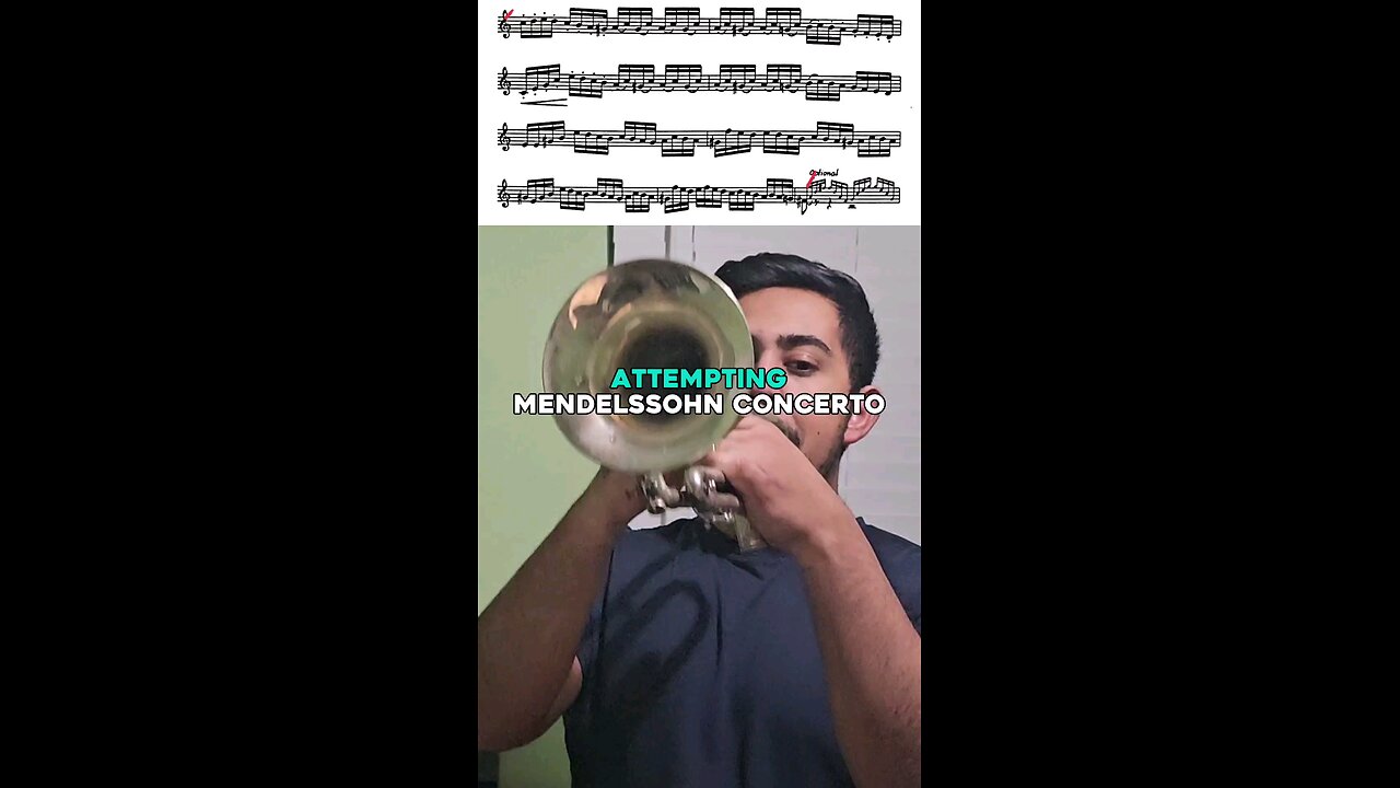 Learning Mendelssohn Concerto (Rafael Mendez Version)