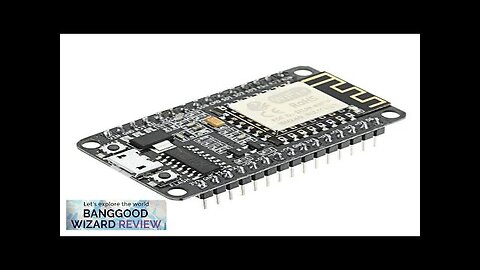 3Pcs Geekcreit® NodeMcu Lua ESP8266 ESP-12E WIFI Development Board Review