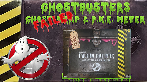 Two in the Box - Ghost Trap (FAIL) & P.K.E. Meter - Ghostbusters Haslab - Unboxing and Review