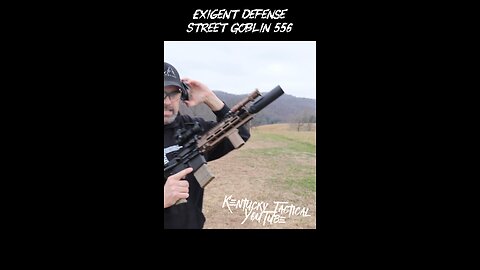 Exigent Defense Street Goblin 556 - K can with Full Size Performance