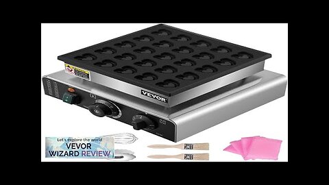 VEVOR Mini Dutch Pancake Maker Heart-Shaped Dutch Pancake Machine 25PCs Pancake Maker Review