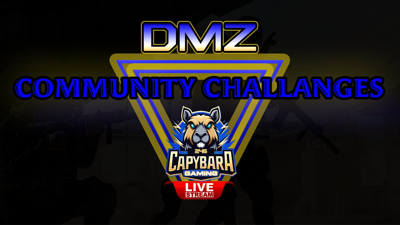 🔴LIVE - DMZ - Community Challenge Wednesdays