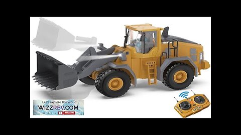 9-Channel Metal RC Wheel Loader Remote Control Kids Construction Play Toys Review