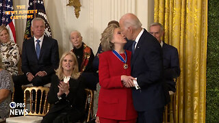 15 days until the end of Democrats' insanity: Crooked Hillary, who destroyed government property and left Americans to die in Benghazi, receives the highest civilian honor from Creepy Joe.