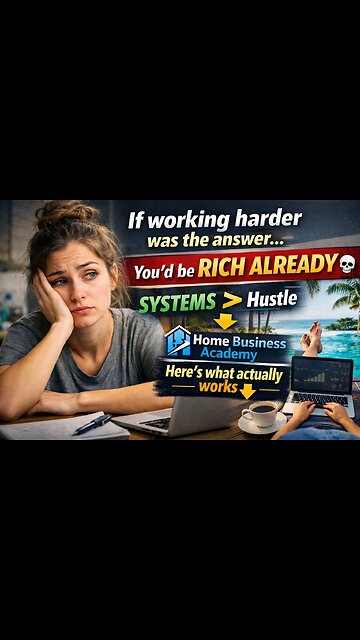 If Working Harder Made You Rich, You'd Be There Already