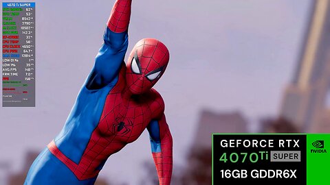 RTX 4070 Ti SUPER + RYZEN 7-5700X [011] Marvel’s Spider-Man Remastered