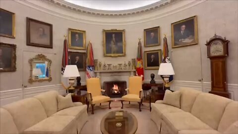 Trump Adds More Portraits To The Oval Office