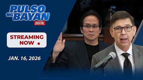 LIVE: Pulso ng Bayan kasama si Admar Vilando at Jade Calabroso | January 16, 2026