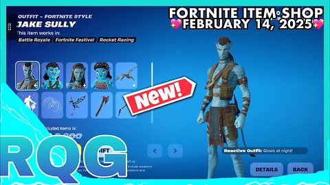 “NEW” AVATAR SKINS ARE HERE! HAPPY VALENTINE’S DAY! FORTNITE ITEM SHOP (February 14, 2025)