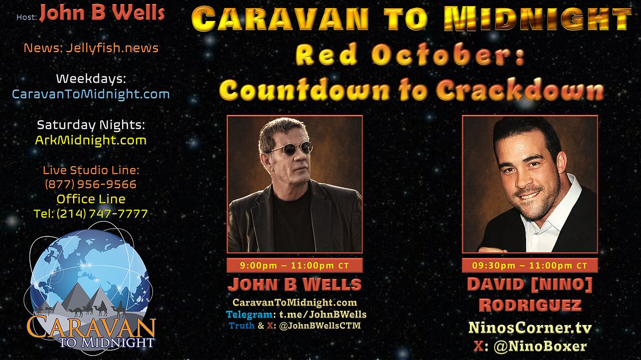 Red October: Countdown to Crackdown - John B Wells LIVE