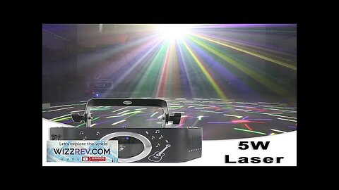 New 5W RGB Firefly Laser Light Stage Party DMX Music Control Review