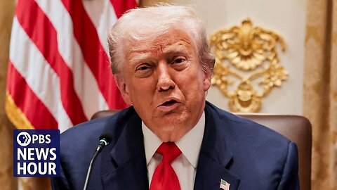 News Wrap: Trump says U.S. forces struck another drug boat off Venezuela Fundraiser