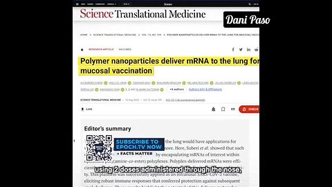 They’re vaccinating mice with mRNA via airborne delivery systems / Operation Sea Spray 💉☠️💉