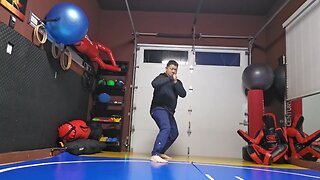 WTD Crescento Kick to Axe Kick sequential