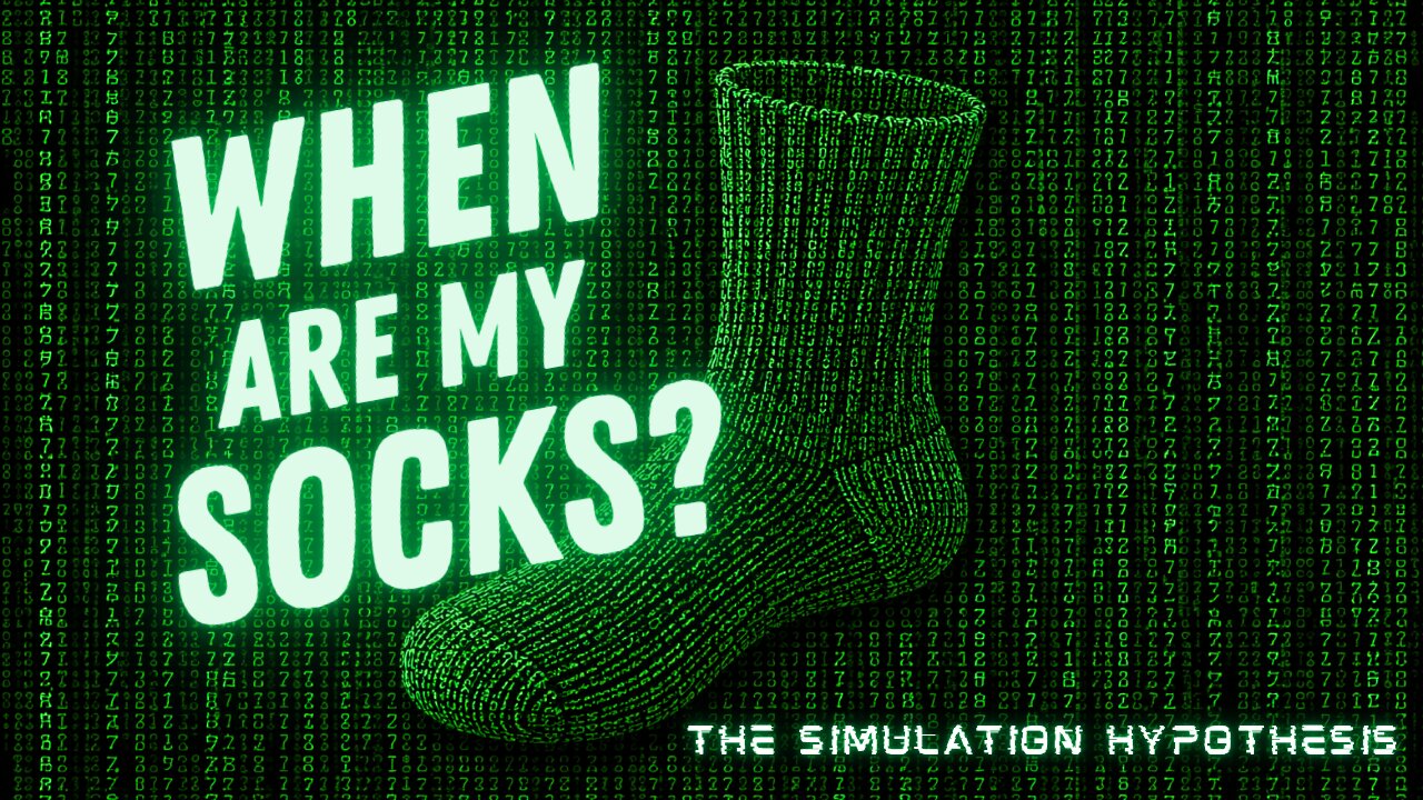 When Are My Socks? Ep. 10 "The Simulation Hypothesis"