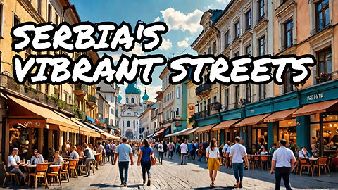 Streets of Belgrade, Serbia