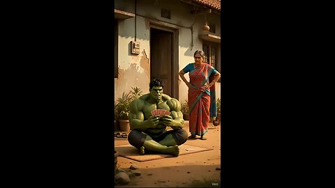 hulk ne bachai apne pitaji ki Jaan...