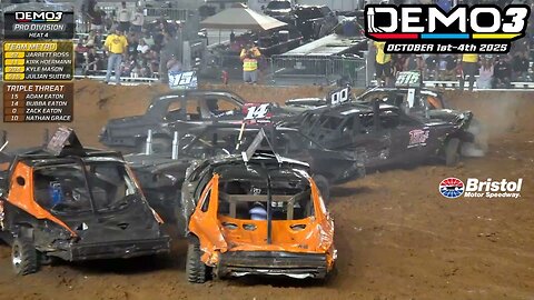 DEMO 3 Demolition Derby At Bristol Motor Speedway (10/1/2025) 