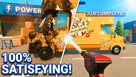 PowerWash Simulator 2 Gameplay Part 1: Cleaning The Removal Van (100%)