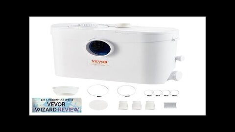 VEVOR Macerator Pump 700W 9600 L/h Flow 32.8 ft/10 m Head Macerator Review