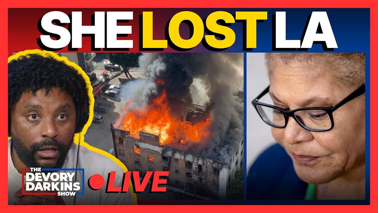 Karen Bass BLINDSIDED by BOOS at Concert as LA FALLS APART
