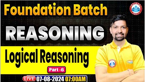 REASONING CLASS, LOGICLE REASONING #6