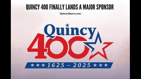 Quincy 400 Major Sponsor Revealed