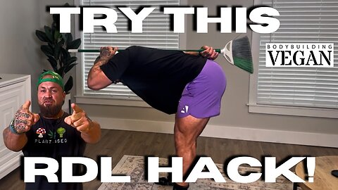 The Most Common RDL Mistakes & How To Fix Them!! | BodybuildingVegan Tutorial