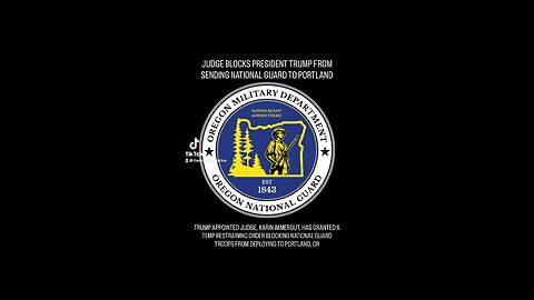 JUDGE BLOCKS TRUMP FROM SENDING NATIONAL GUARD