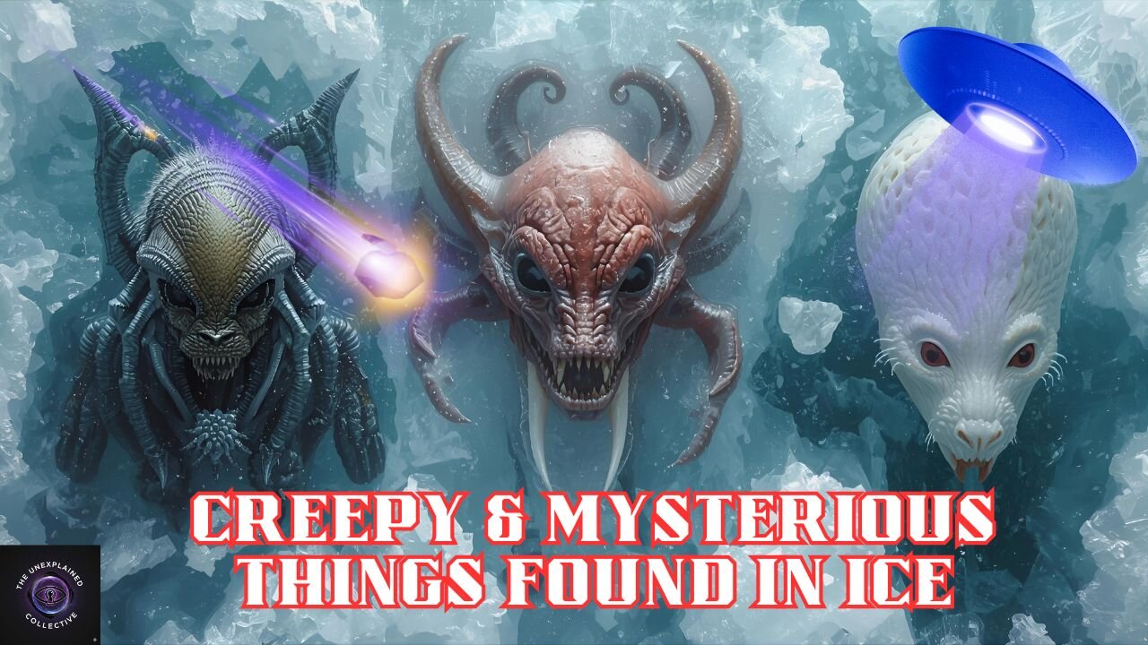 Creepy & Mysterious Things Found In Ice.