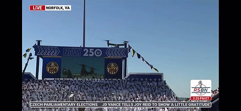 President Trump arriving at Navy games 05/10/2025