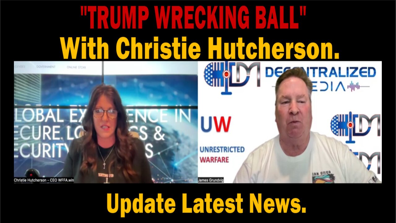 "TRUMP WRECKING BALL" With Christie Hutcherson | Update Latest News.