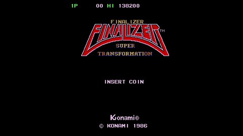 Finalizer Super Transformation, Arcade Game, Konami 1985, Longplay Playthrough