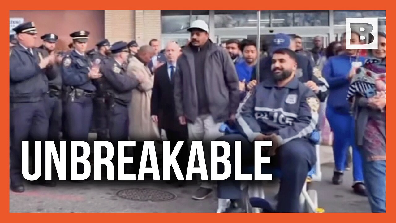 Officer Who Survived Brooklyn Ambush Leaves Hospital to Standing Ovation