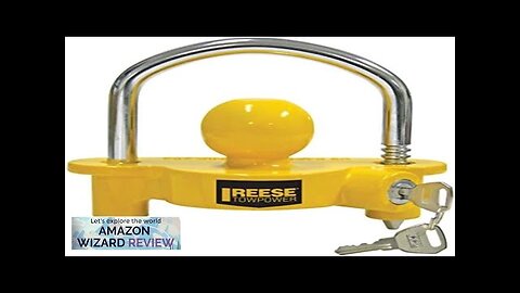 REESE Towpower 72783 Coupler Lock Adjustable Storage Security Heavy-Duty Steel Yellow Review