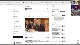 Patrick Wood Talks With Two Others