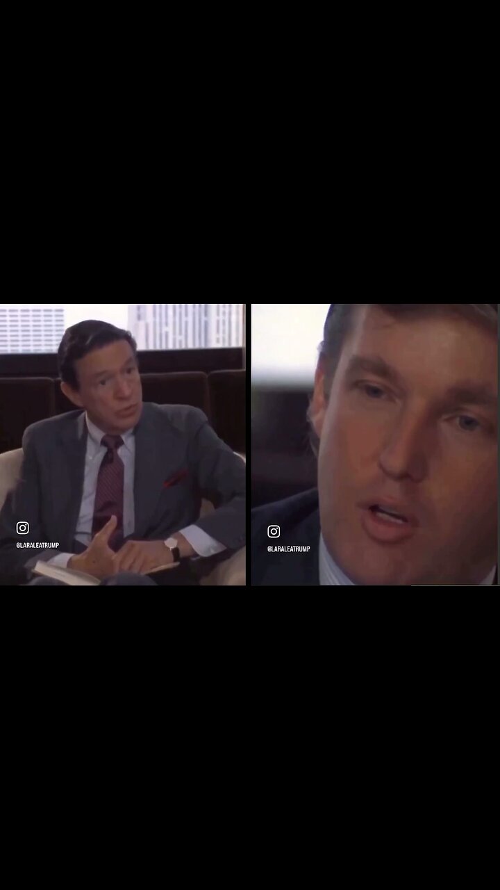 "Somebody Has To DO IT & if they dont, the Country & world is in big trouble" - Donald Trump (1985) ~ 60 Minutes w/ Mike Wallace