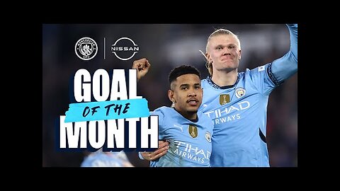 Man City's December Goals of the Month