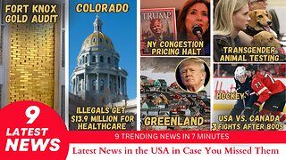 Latest News in the USA in Case You Missed Them