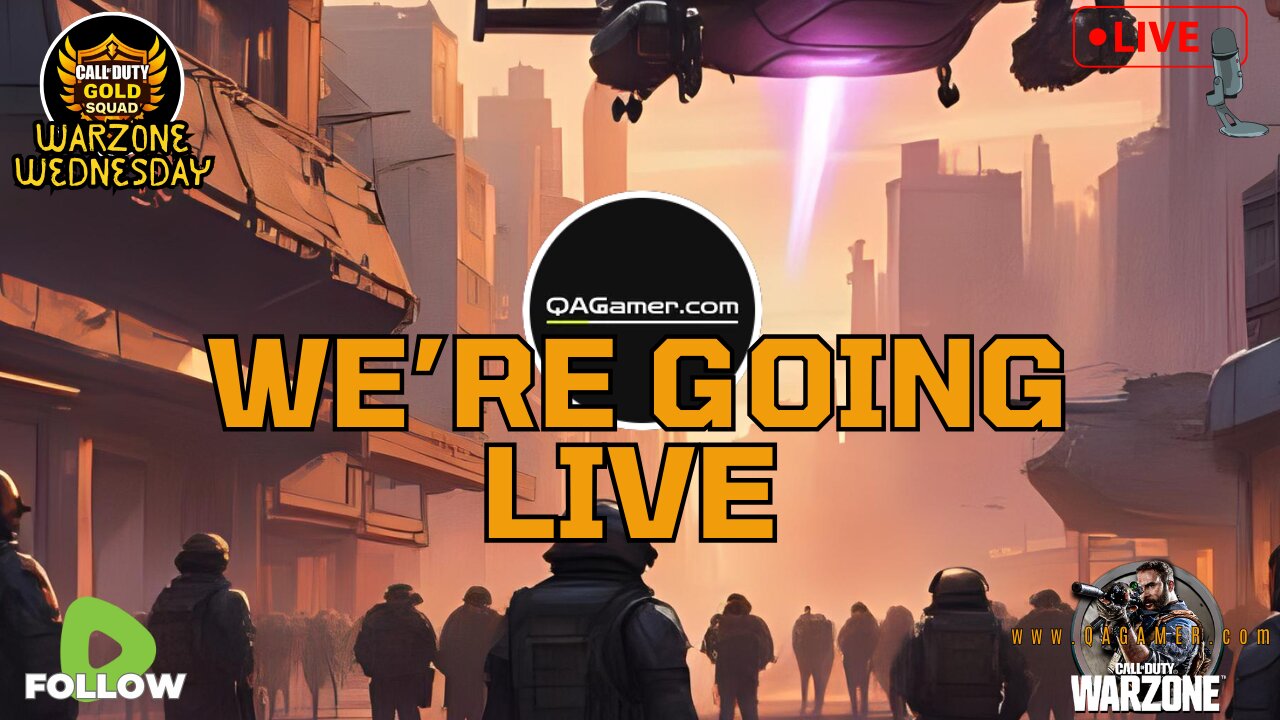 🎮QAGamer Live | Warzone Wednesday (Easter Eggs)