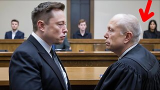 Judge laughs at Elon Musk in court, then freezes when he flashes his USSS badge!