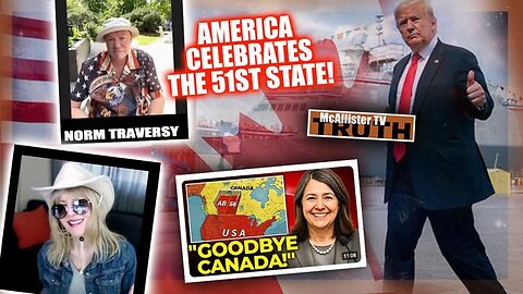 CONVERSATION WITH NORM TRAVERSY! CANADA THE 51ST STATE! CANADIAN HISTORY! USMCA AND MORE!
			