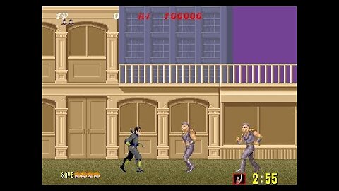 MAME ARCADE 🎮 MACHINE EMULATOR SHINOBI 🐱‍👤GAMEPLAY USE NINJA SKILLS & MAGIC TO RESCUE THE CHILDREN 👩