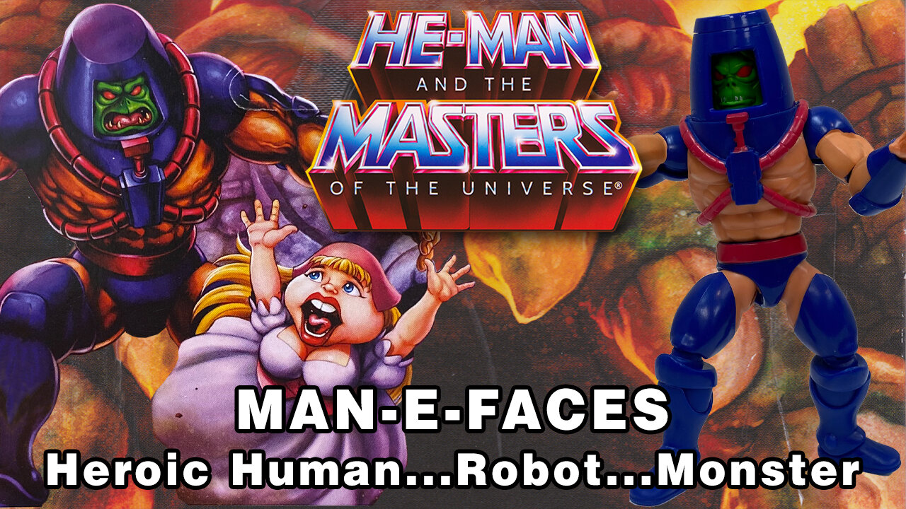 Man-E-Faces - He-Man and the Masters of the Universe - Cartoon Collection - Unboxing & Review