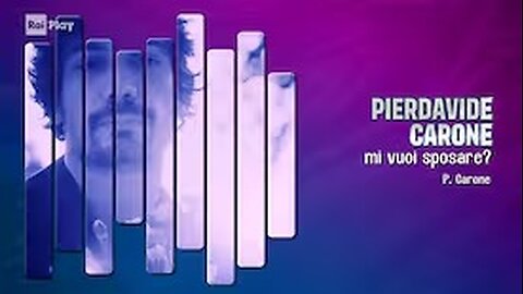 Pierdavide Carone - Mi vuoi sposare?